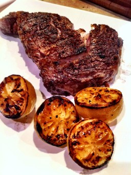 Perfectly grilled at Med. Rare