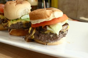 Fresh tomatoes and fresh lettuce with a mustard horseradish sauce....for Real??
