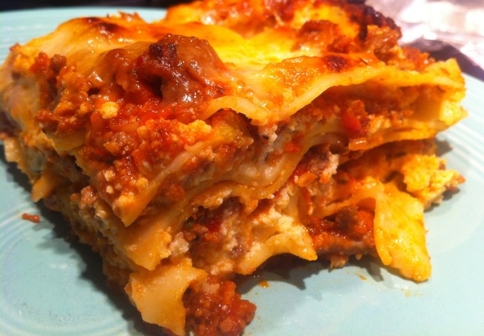I would put this lasagna up against any Italian from the Bronx.  Forgetaboutit!