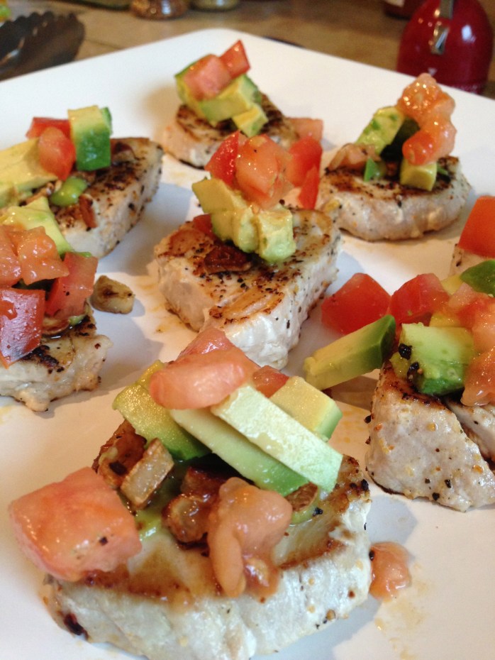 The carmelized garlic and wasabi takes this dish out of the park.