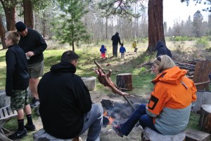 Wayne and Erin discussing nuclear biological fusion.