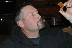 This picture tells you everything.  It is 6:44 pm.  He is in bed by 6:46 pm.