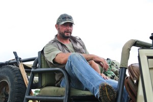 Mickey taking a break. He is a big strapping Lad from Serbia.