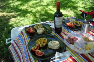 We had great lunches and great wine every day we were there.