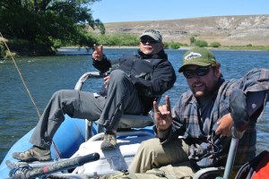 Ryan and Santiago enjoying a little rest and some sun.