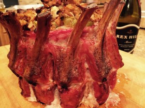 The roast and the Rex Hill Reserve awaits.