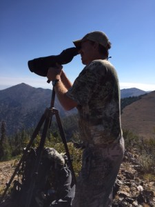 Thad stayed for 20 hours behind his spotting scope for this hunt.