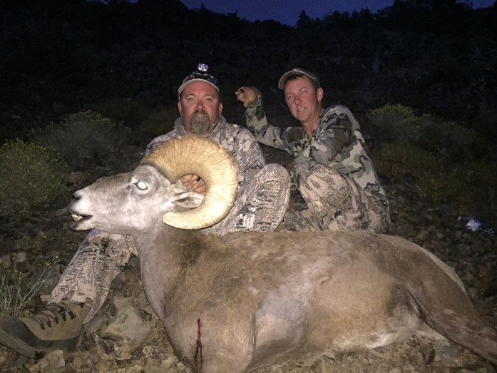 Scott and I have many pictures together, but our first with a Big Horn.