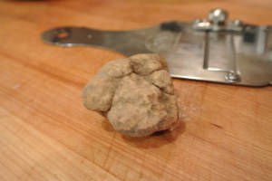 The infamous Italian White Truffle sent to me from Italy.