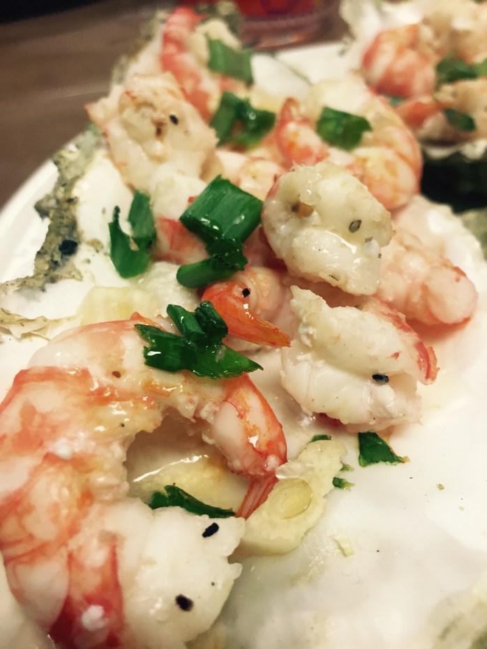 Dash of chopped parsley and squeeze of lemon.